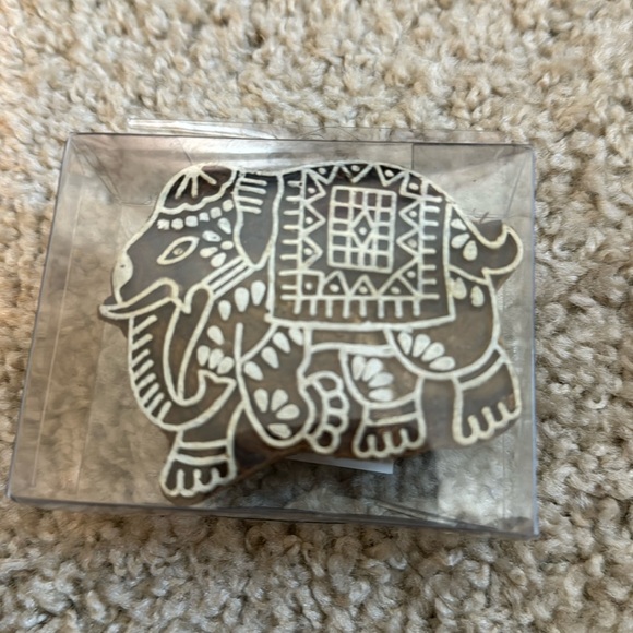 New Boho Elephant Stamp - Picture 1 of 3